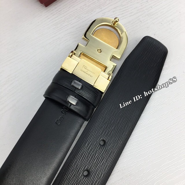菲拉格慕專櫃款男士皮帶 Ferragamo雙面牛皮爆款腰帶  jjp2220